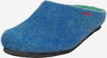 MagicFelt Slippers 'Magicfelt Filzpantoffel Magicfelt 709' in Blue: front