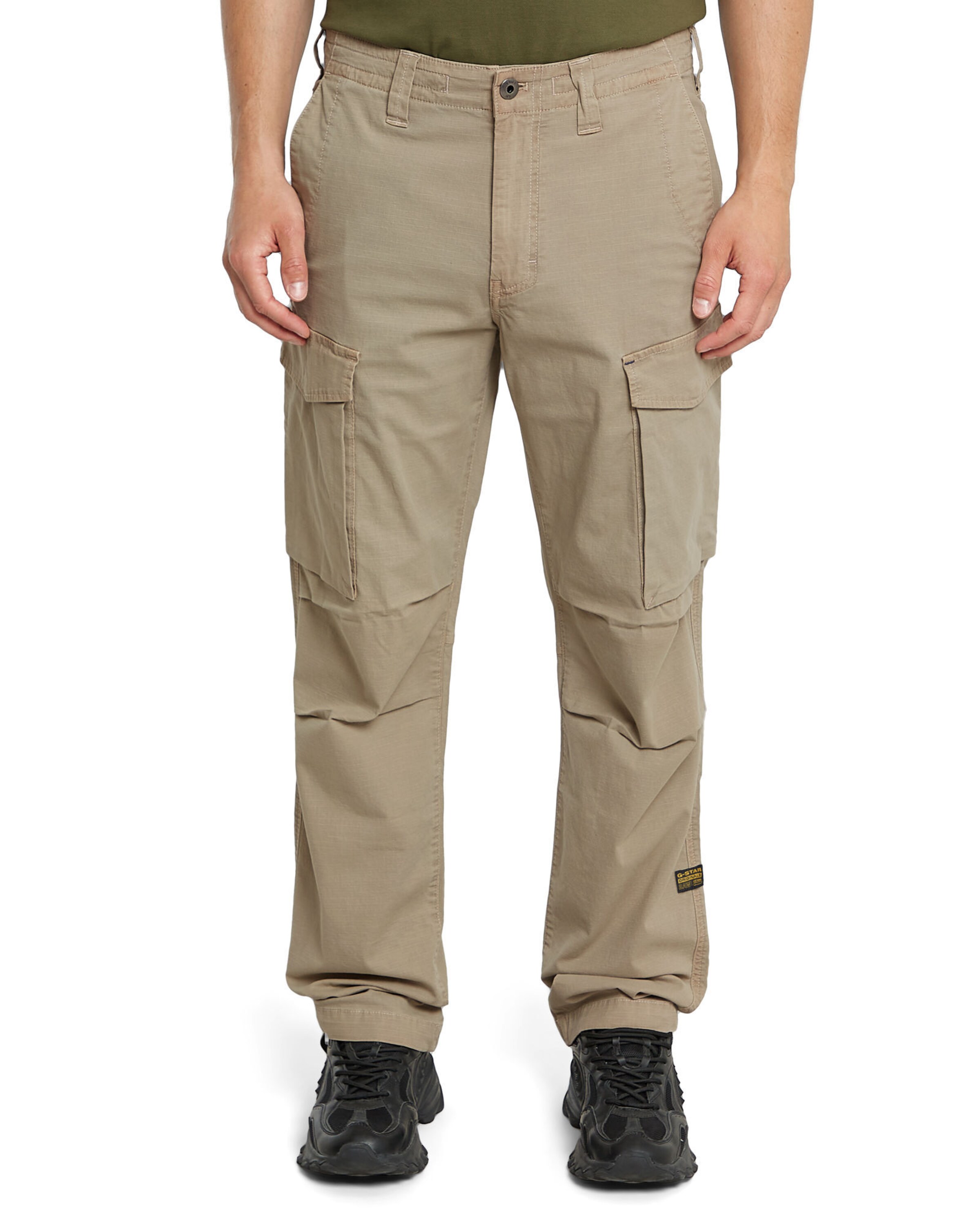 G-STAR Regular Cargohose 'Core' in Beige: Vorderseite