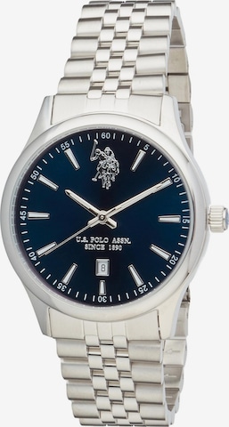 Montre à affichage analogique 'Aiden Steel' U.S. POLO ASSN. en bleu : devant