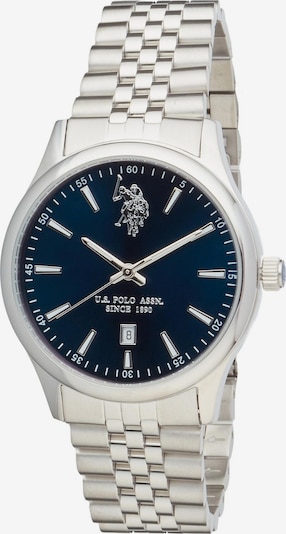 U.S. POLO ASSN. Analoguhr 'Aiden Steel' in One Size in dunkelblau, Produktansicht
