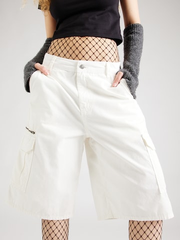 SHYX جينز واسع سراويل الحمولة 'Alex' بلون أبيض