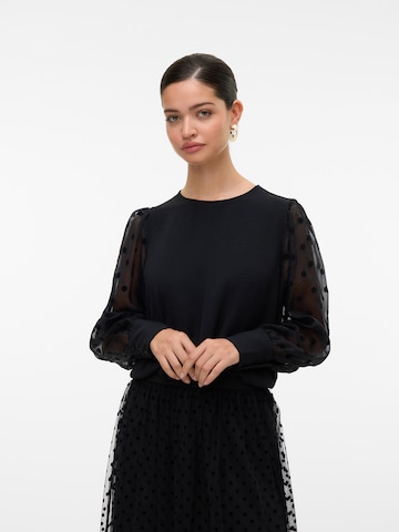 VERO MODA Blouse 'VMALVA' in Black: front