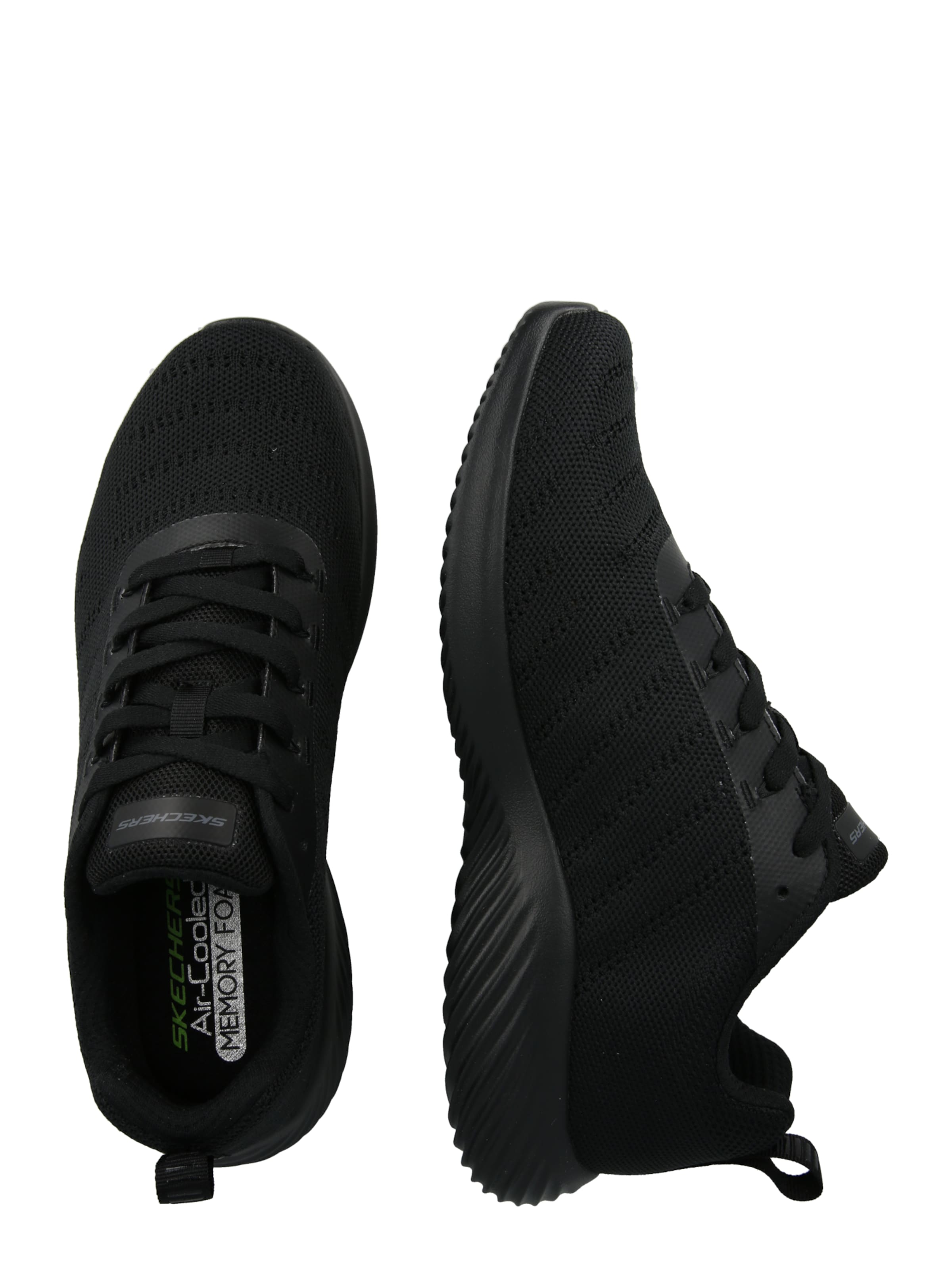 SKECHERS Σνίκερ χαμηλό 'BOUNDER - FRAZIN' σε μαύρο