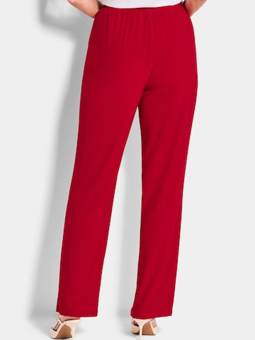 Loosefit Pantalon Goldner en rouge