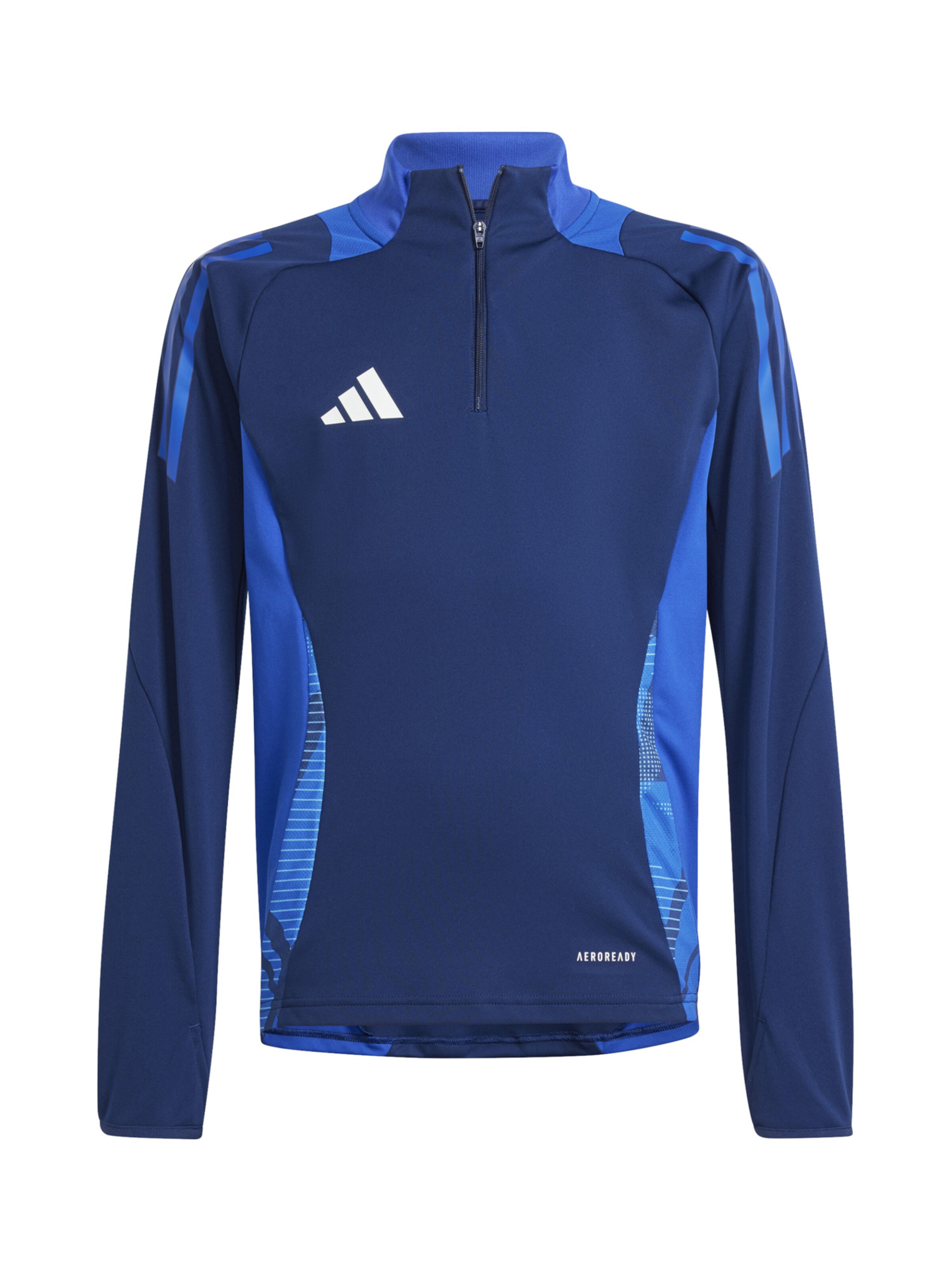 ADIDAS PERFORMANCE Sportsweatjacke in Blau: Vorderseite