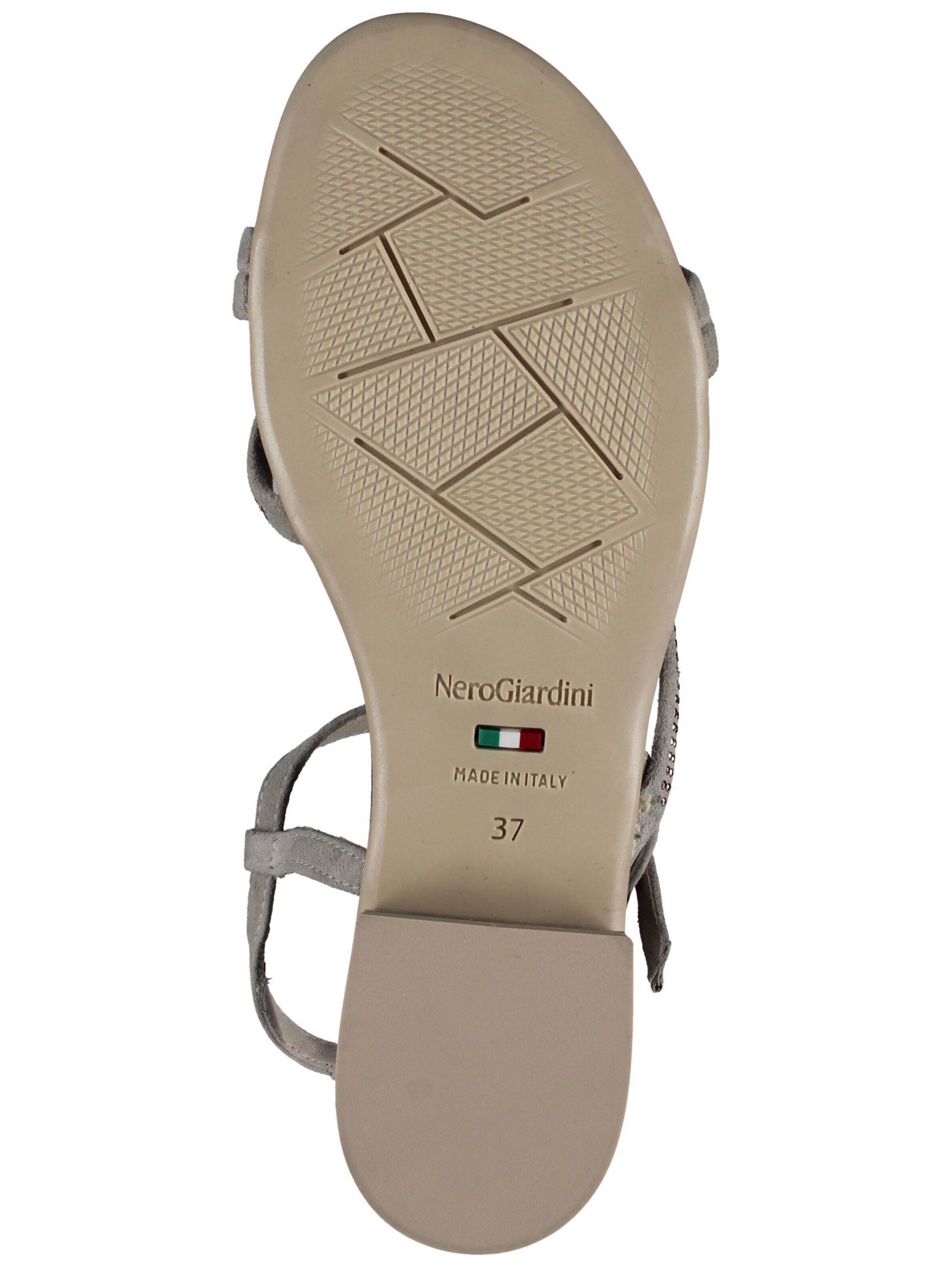 Sandalo con cinturino di Nero Giardini in argento