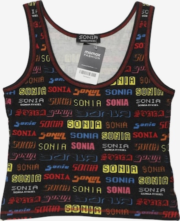 Sonia Rykiel Top XXXS in Schwarz: Vorderseite