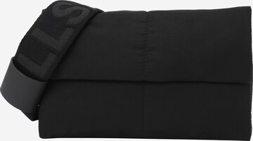 AllSaints - Bolso de hombro 'EZRA' en negro: frente
