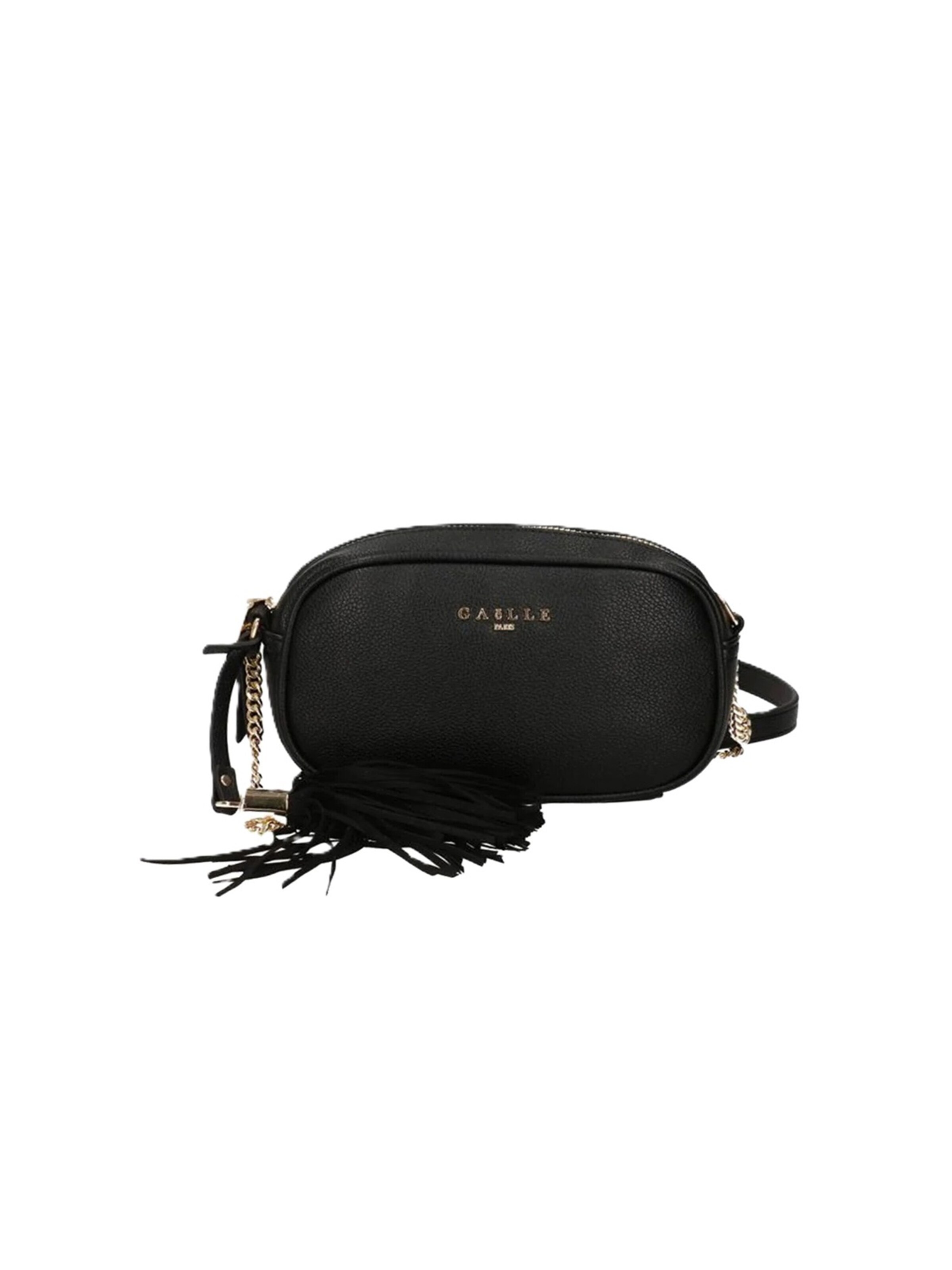 Borsa a tracolla 'GAACW03053' di Gaelle Paris in nero: frontale