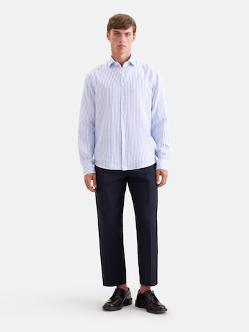 SEIDENSTICKER Comfort Fit Hemd in Blau