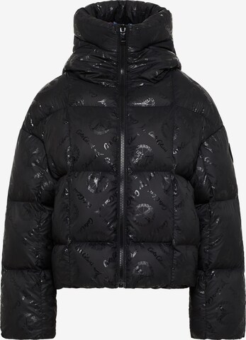 Carlo Colucci Winter Jacket ' Deane ' in Black: front