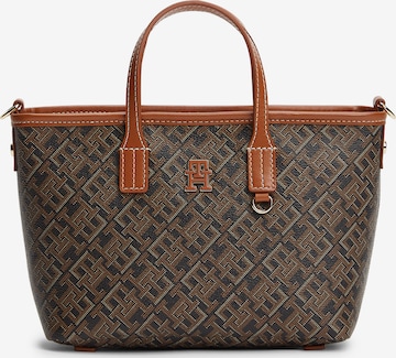 TOMMY HILFIGER Håndtaske i sort: forside