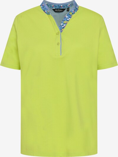 Ulla Popken Shirt in de kleur Blauw / Geel / Limoen / Pink / Wit, Productweergave
