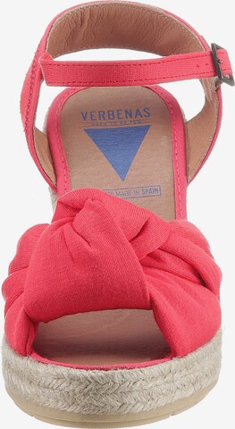 VERBENAS Sandale in Rot