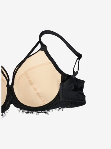 Push-up Soutien-gorge 'Lsida' Devoted by Zizzi en noir