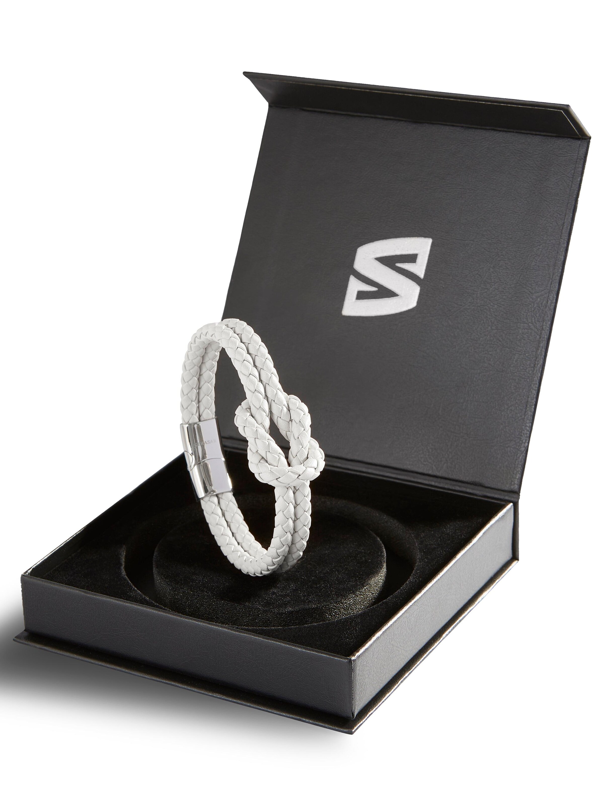 Bracelet 'Knot' SERASAR en blanc