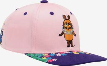 LOGOSHIRT Hat 'Maus - Aloha' in Pink