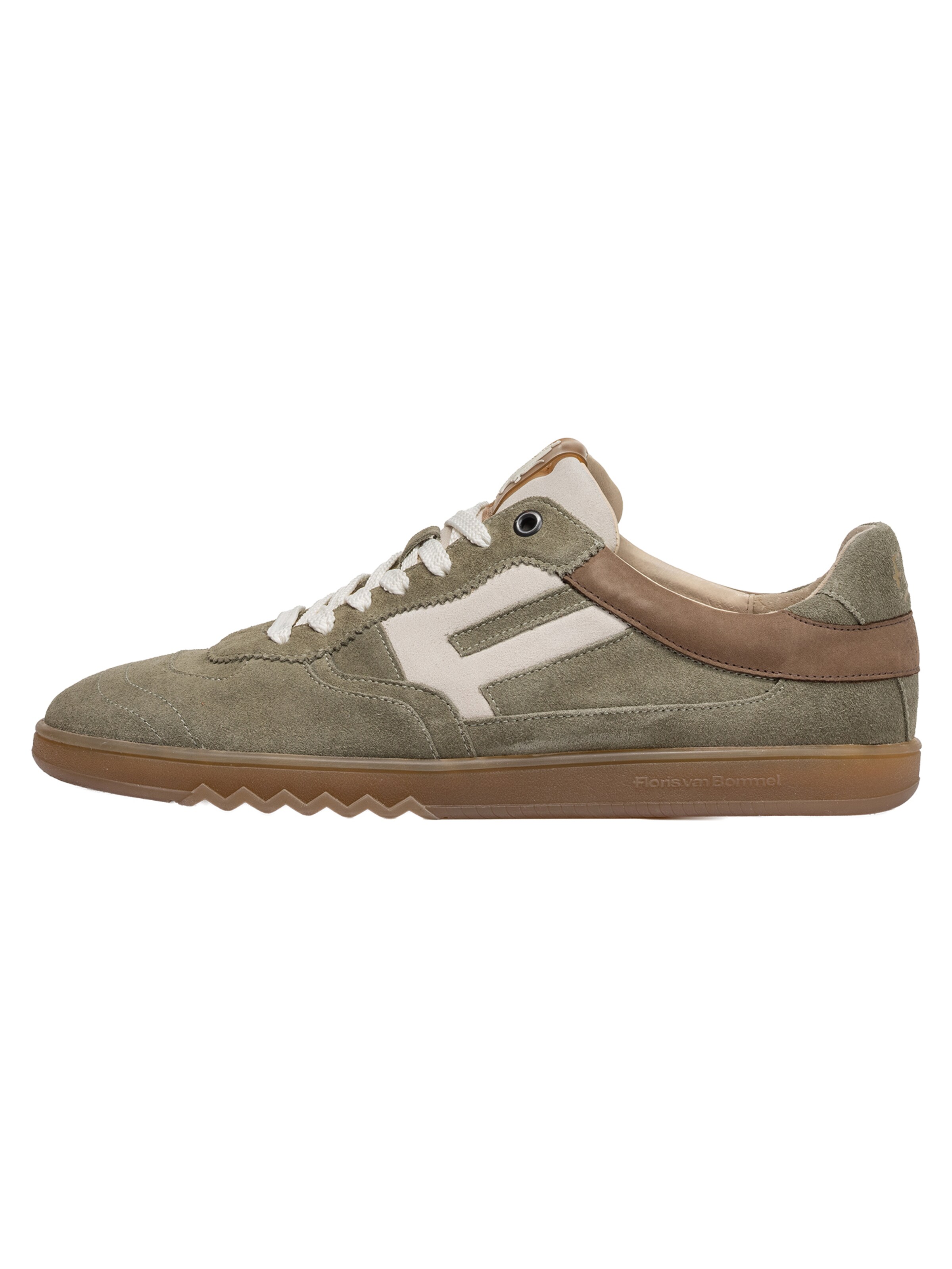 Sneaker bassa 'Zaler 04' di Floris van Bommel in verde: frontale