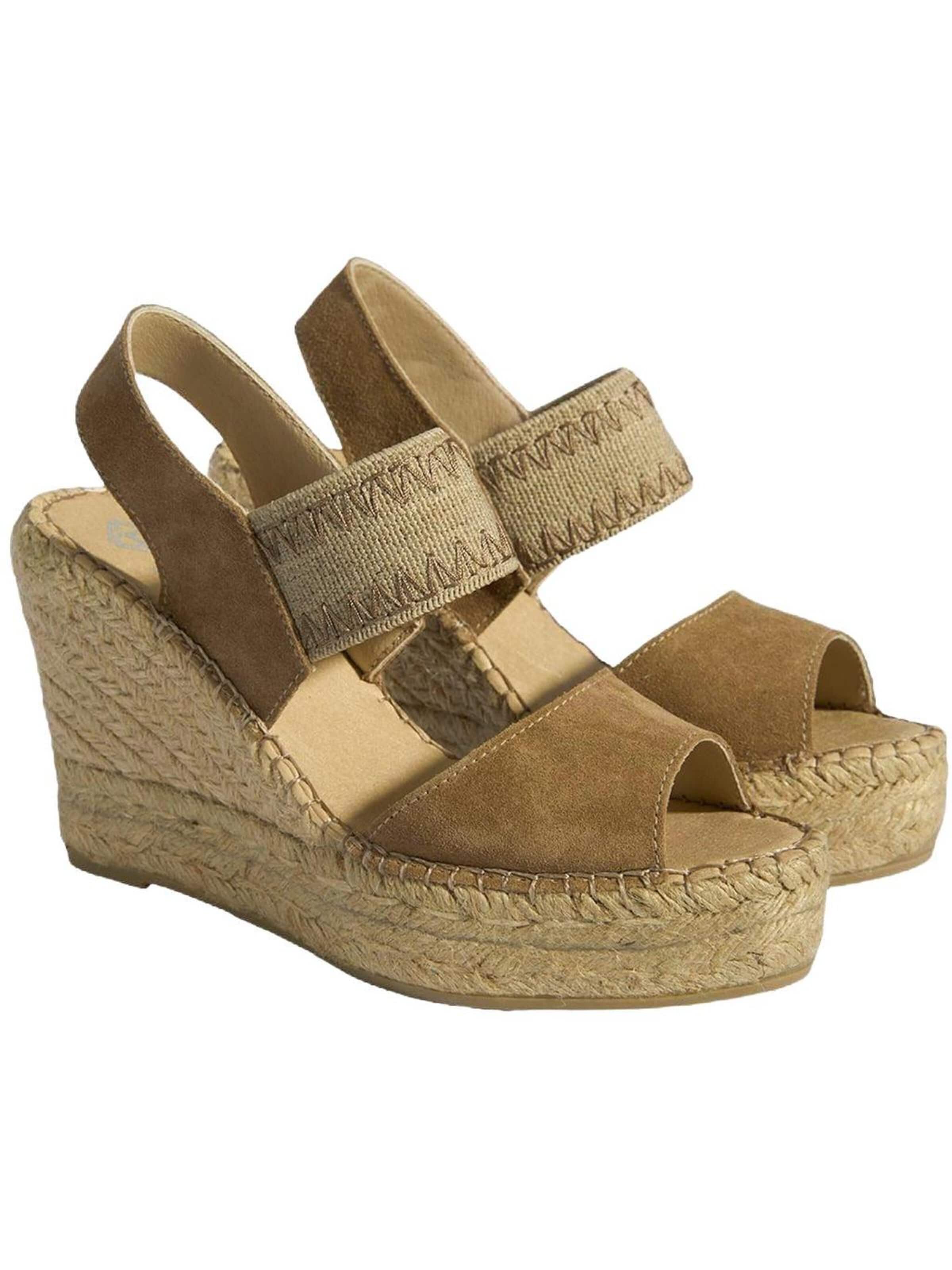Desa Espadrilles 'Keil-Espadrilles' in Beige: front
