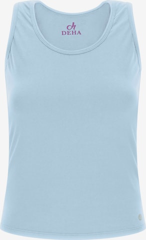 Haut de sport DEHA en bleu : devant