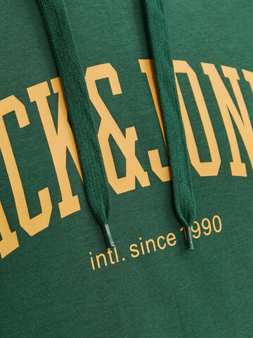 JACK & JONES Sweatshirt 'JJEJosh' i grøn