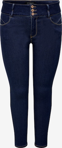 ONLY Carmakoma Skinny Jeans 'Anna' in Blau: predná strana