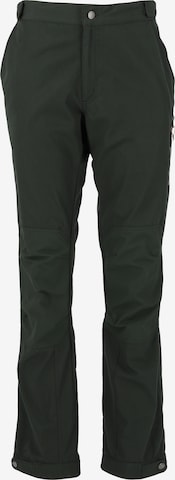 Whistler Regular Outdoor Pants 'Downey' in Green: front