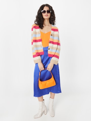 PIECES Knit cardigan 'TASCHA' in Mixed colours