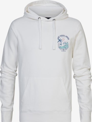 Petrol Industries Sweatshirt 'Breeze' in Wit: voorkant
