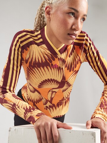 oranžinė ADIDAS SPORTSWEAR Sportiniai marškinėliai 'Farm'