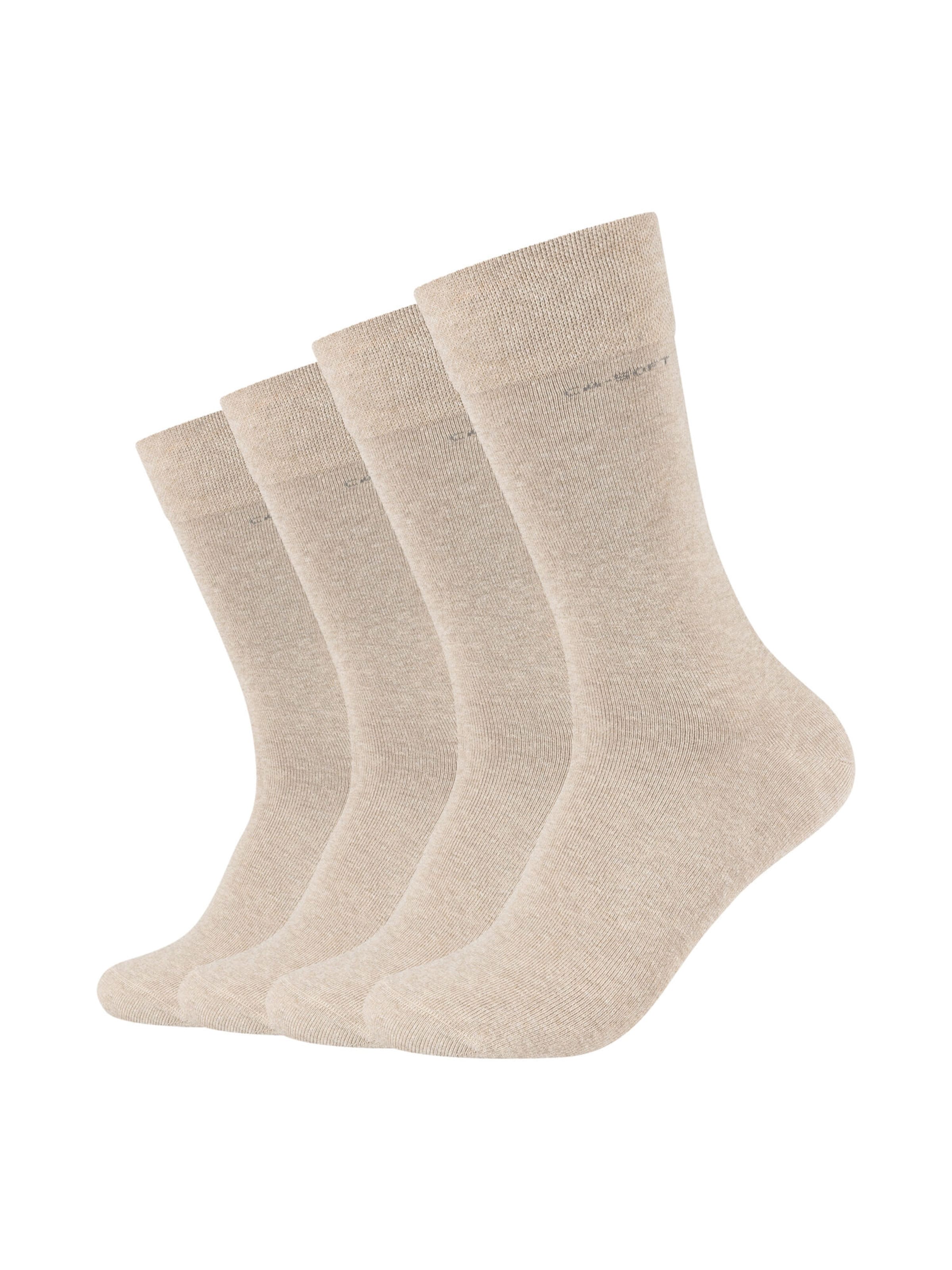 camano Socken in Beige: Vorderseite