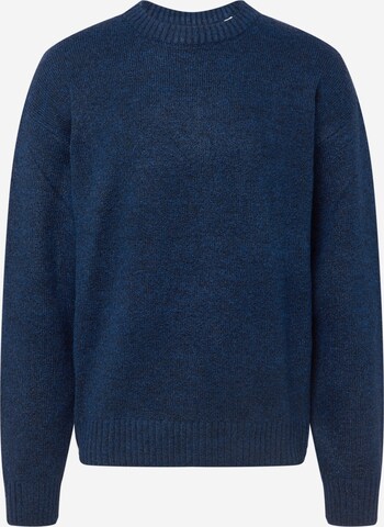 JACK & JONES Sweter 'OLLIE' w kolorze niebieski: przód