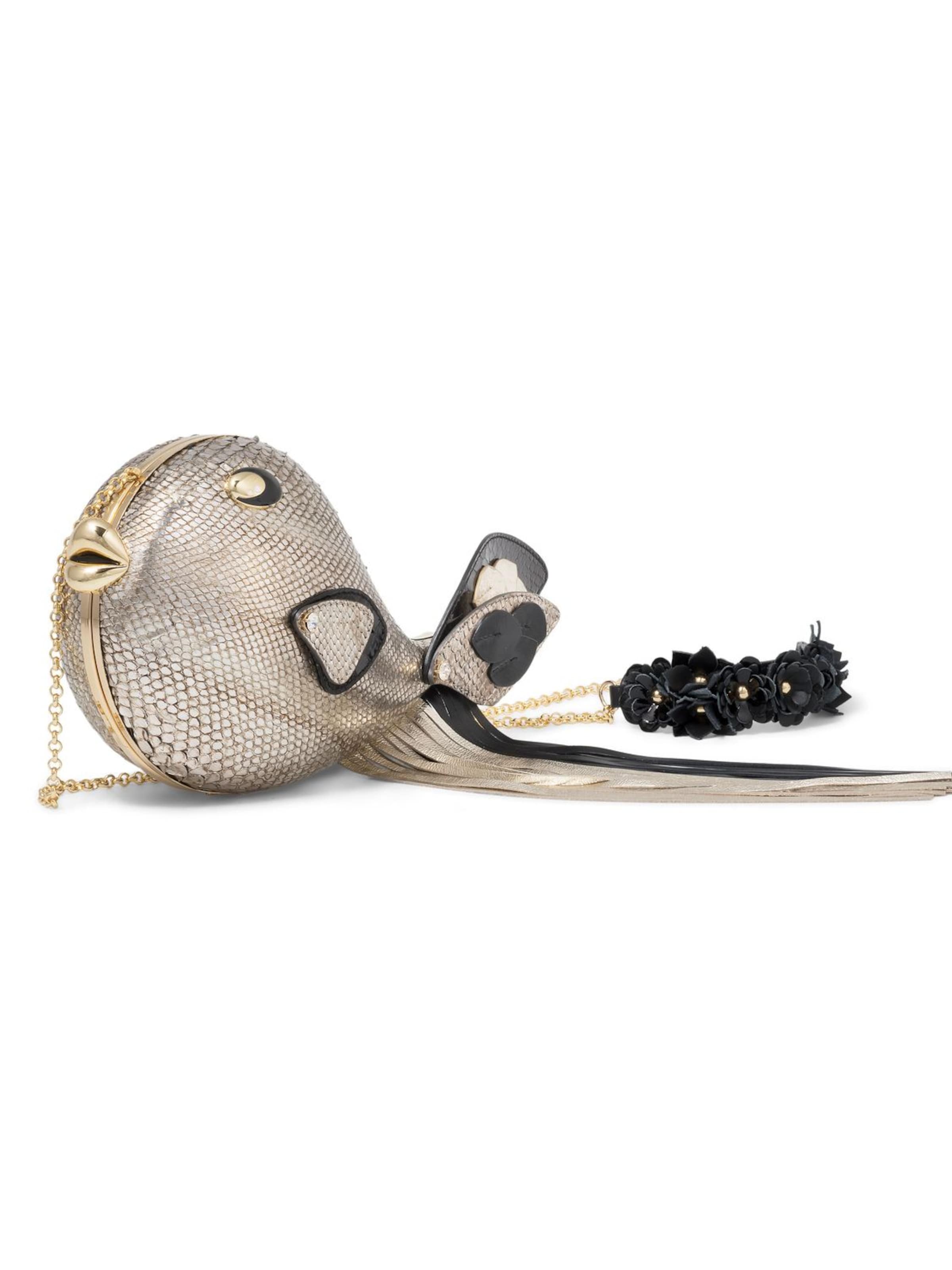 Braccialini Clutch 'Tema'‌‌‌‌‌ in Silber