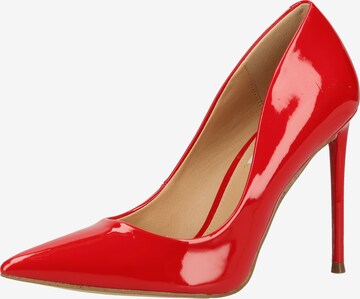 STEVE MADDEN - Zapatos con plataforma 'Vala' en rojo: frente