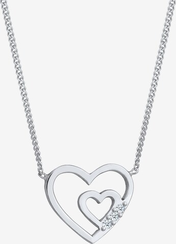 Elli DIAMONDS Necklace in Silver: front