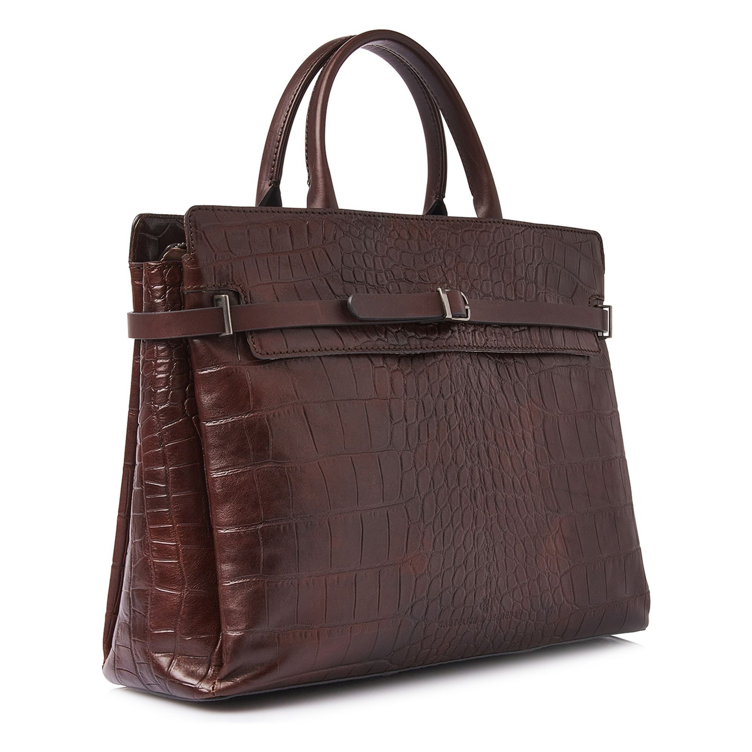 Borsa portadocumenti di Castelijn & Beerens in marrone