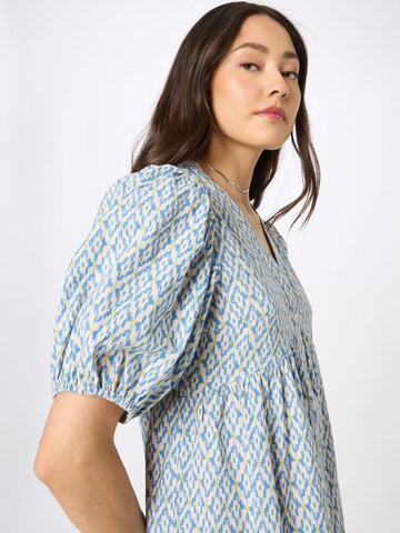 FRNCH PARIS Shirt Dress in Blue