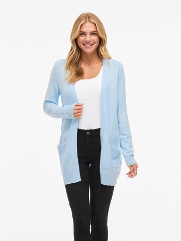 VILA Strickjacke 'VIRil' in Blau: Vorderseite