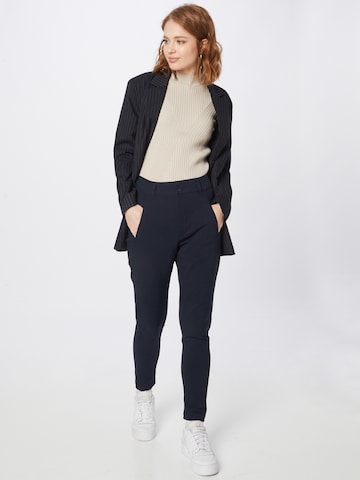 Freequent Slimfit Broek 'JENNY' in Blauw