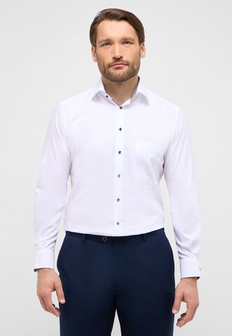 ETERNA Comfort fit Business shirt in White: front