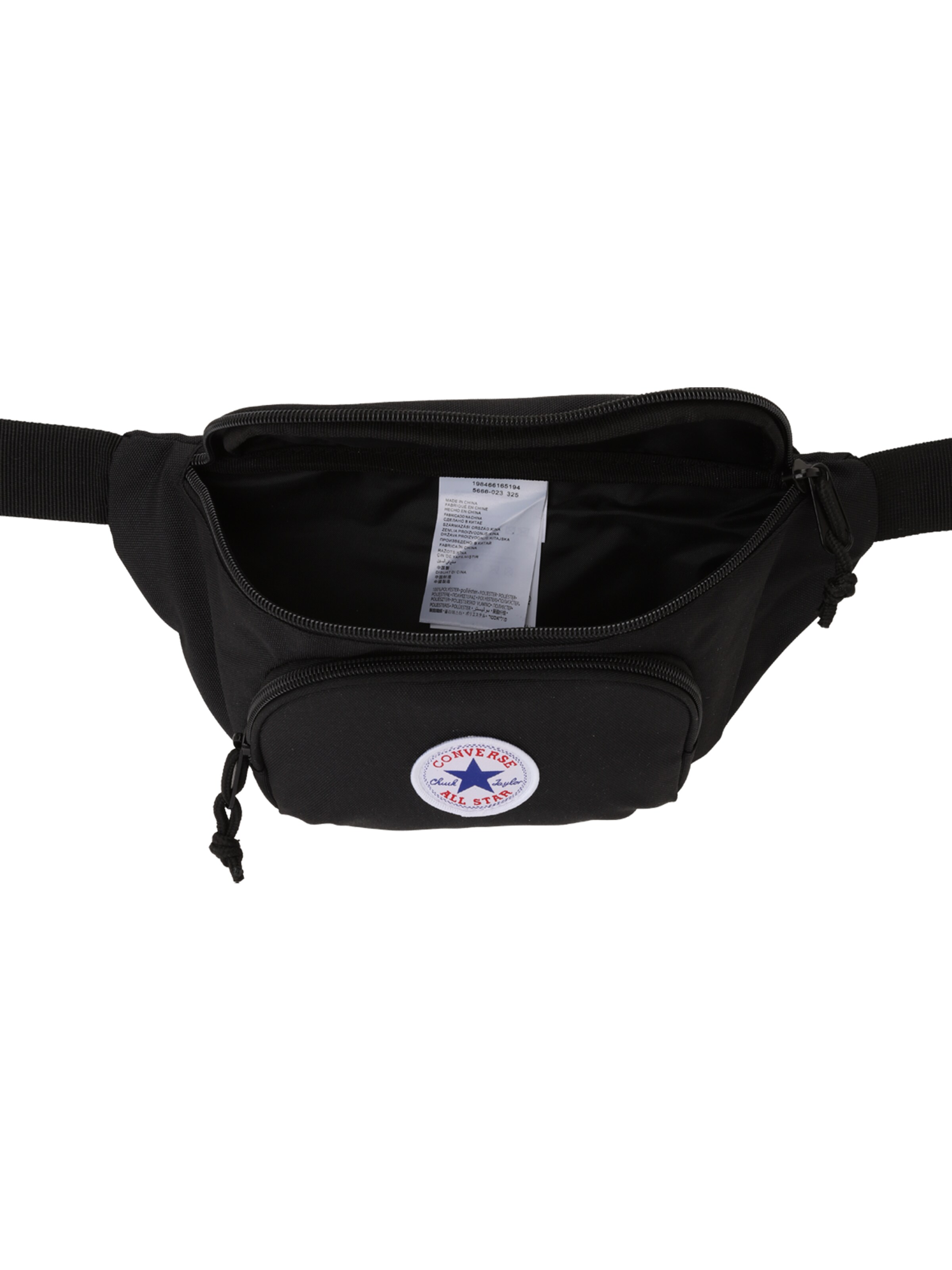 CONVERSE Чанта за кръста 'GO 2' в черно