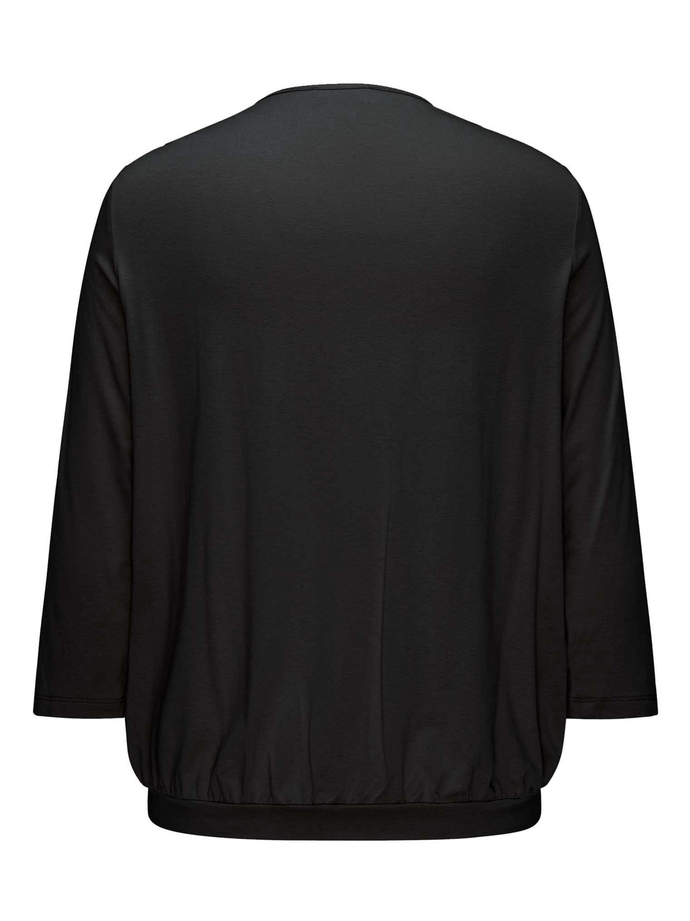 Goldner Bluse in Schwarz