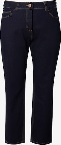 Ulla Popken Regular Jeans in Blue: front