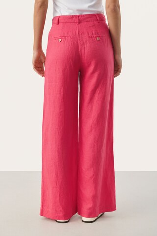 Part Two Wide leg Pants 'Ninnes' in Pink