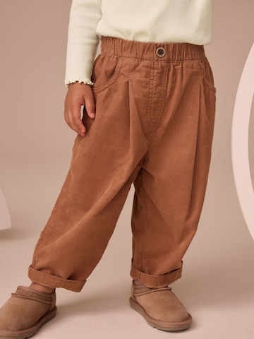 Next - Loosefit Pantalón en marrón: frente