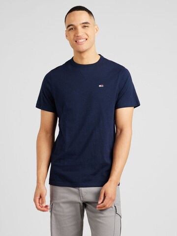 T-Shirt Tommy Jeans en bleu : devant