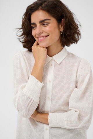 Chemisier 'Penelope' Kaffe en blanc