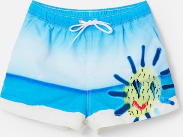 Pantaloncini da bagno di Desigual in blu: frontale