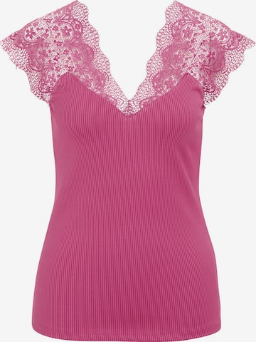 purpurinė WE Fashion Palaidinė be rankovių: priekis