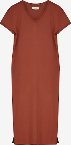 Deeluxe Kleid 'Sora' in Orange: Vorderseite